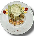 Цезарь с курицей